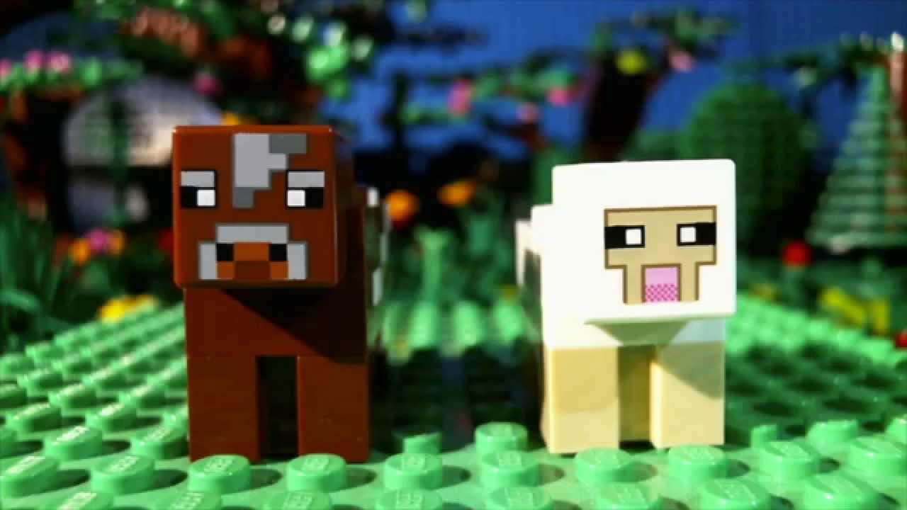 Minecraft lego best sale stop motion