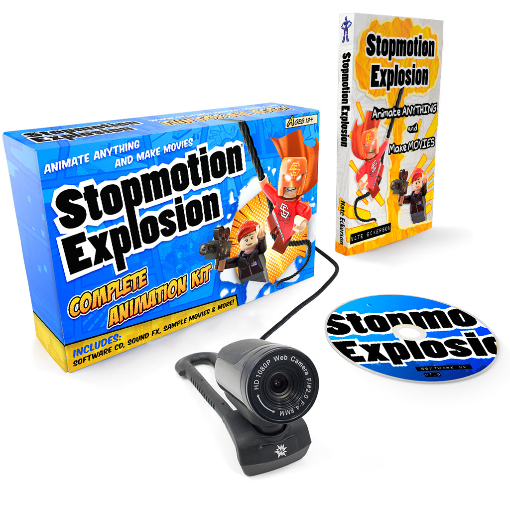 A Complete HD Stop Motion Animation Kit & Software for Windows